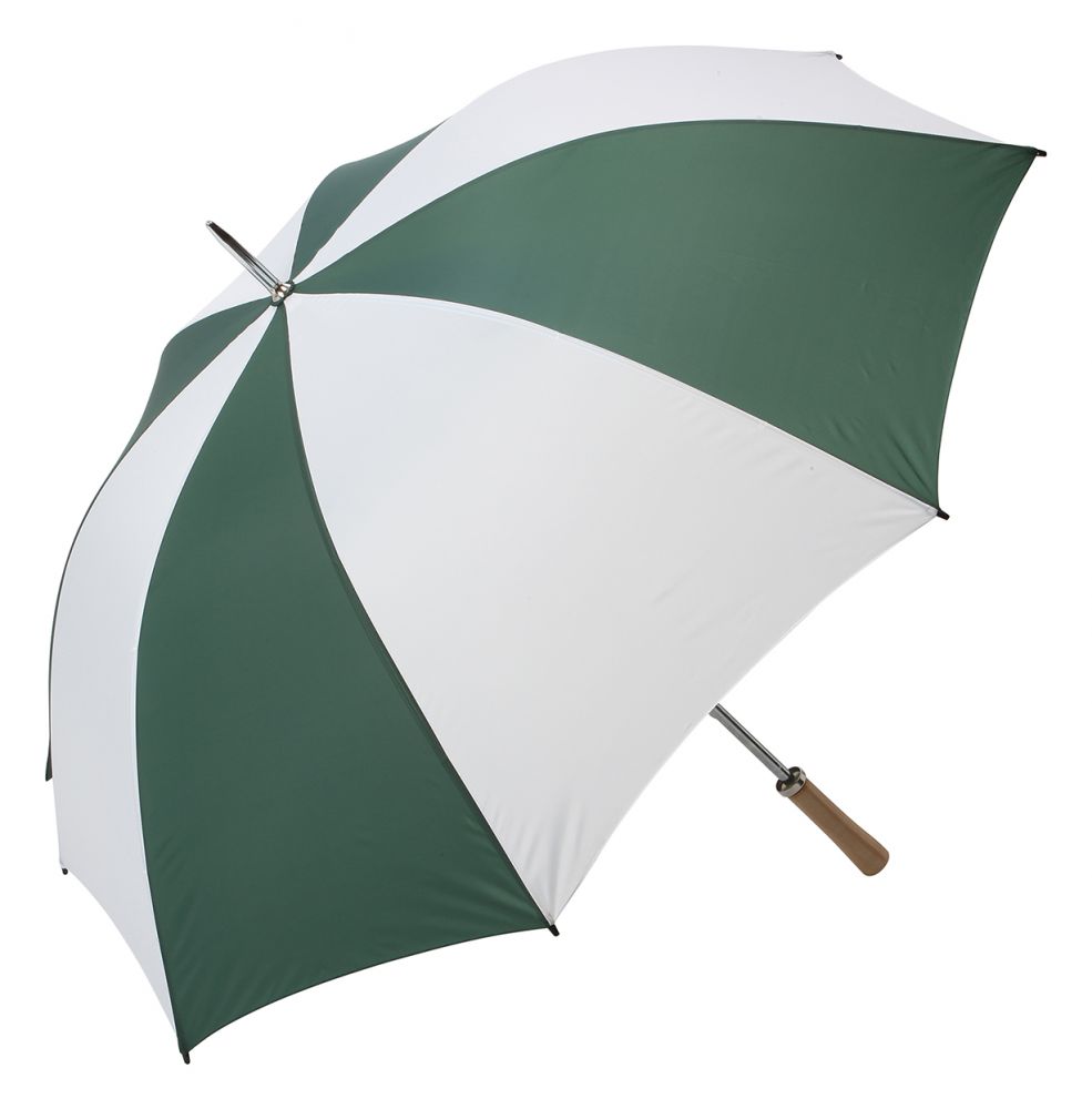 Cloudy Dark Green/White Golf Umbrella