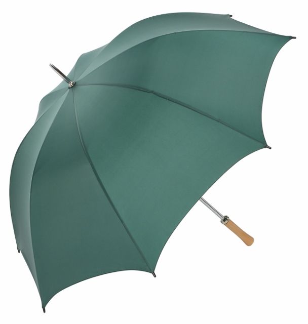 Cloudy Dark Green Golf Umbrella