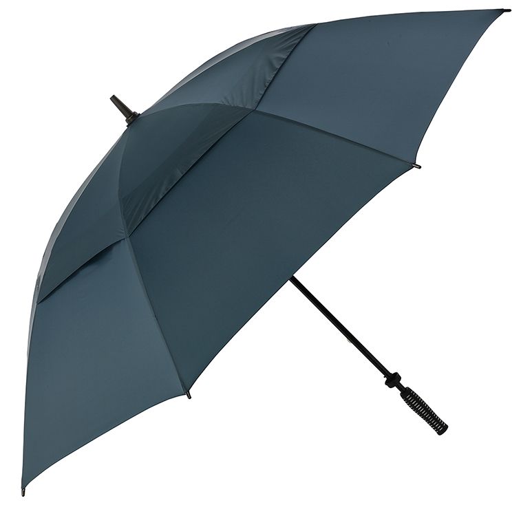 Antiwind Navy Blue Vented Golf  Umbrella